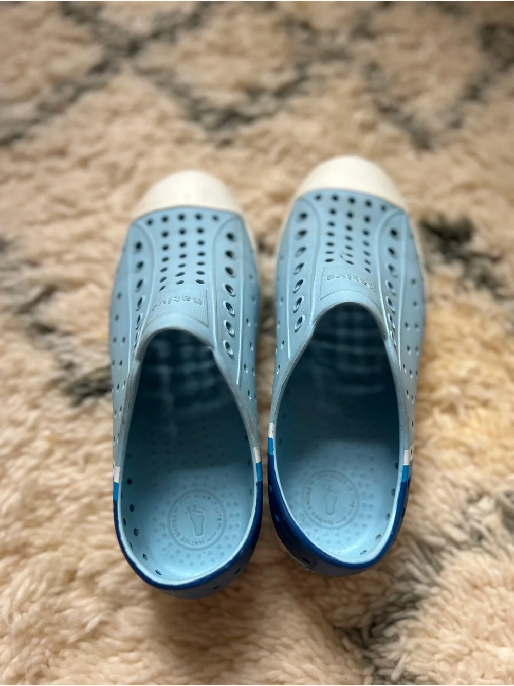 Native Kids Jefferson Slip-ons in Blue